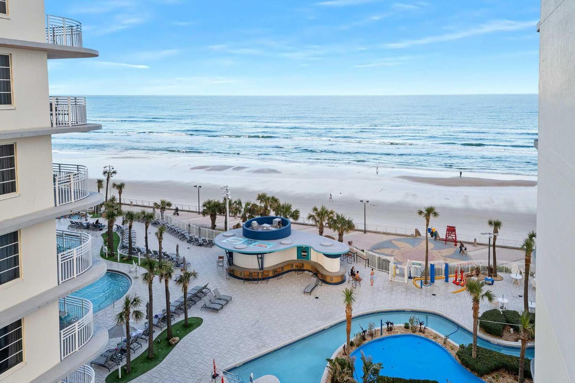 Luxury 8Th Floor 2 Bedroom Condo Direct Oceanfront Wyndham Ocean Walk Resort Daytona Beach | 801 Esterno foto